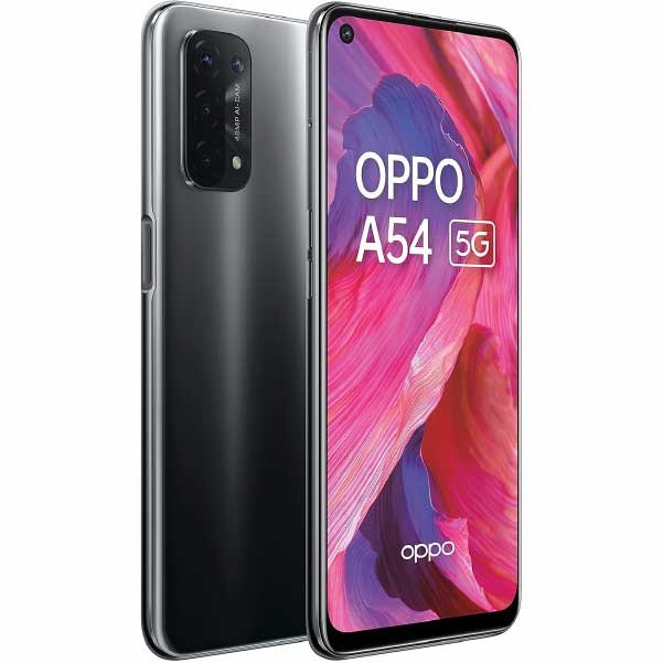Oppo A54 5G smartphone, available at Mobitel UK